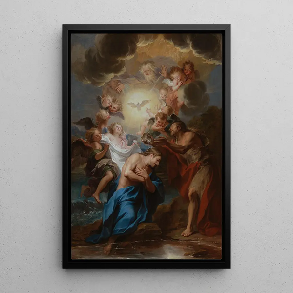 Reproduction of the painting The Baptism of Christ - Antoine Coypel
