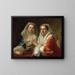 Les sœurs Mirabita - Antoine De Favray — framed artwork on a wall