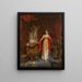 La Belle et la Bête, satirical allegory by Thomas Hope and his wife Louisa - Antoine Dubost — framed artwork on a wall