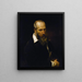 The Philosopher - Antoine Joseph Wiertz — framed artwork on a wall