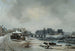 View of Louviers Island, Snow Effect - Antoine Perrot — artwork view