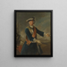 Auguste Vilhelm 1722-1758 Prince of Prussia - Antoine Pesne — framed artwork on a wall