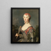 Charlotte Fredrika Sparre - Antoine Pesne — framed artwork on a wall