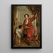 Portrait Painting of Friedrich Ernst von Knyphausen 1678-1731 - Antoine Pesne — framed artwork on a wall