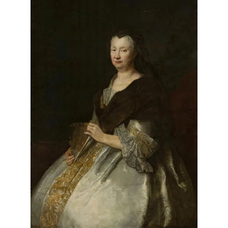 Portrait of Sophia Hedwig von Tettau 1662-1733 - Antoine Pesne — artwork view
