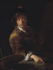Portrait of a painter probably C. L. Agricola 1667-1719 - Antoine Pesne — artwork view