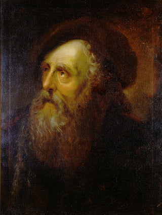 Portrait of an Old Jewish Man - Antoine Pesne — artwork view