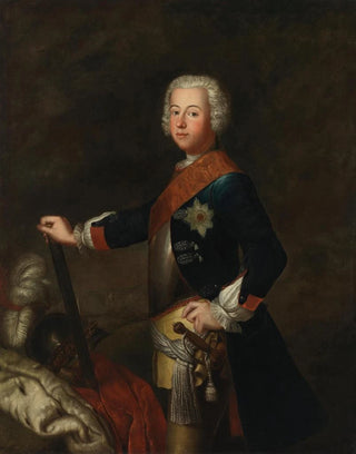 Portrait of Frederick II the Great - Antoine Pesne — artwork view