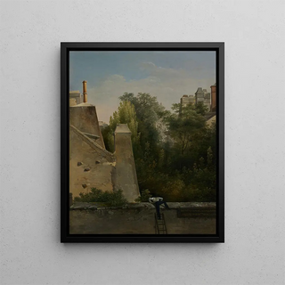 The Curious - Antoine Pierre Mongin — framed artwork on a wall