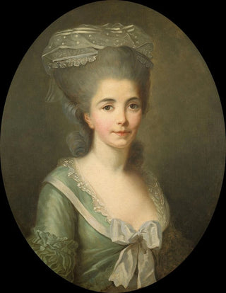 Portrait of a Woman - Antoine Vestier — artwork view
