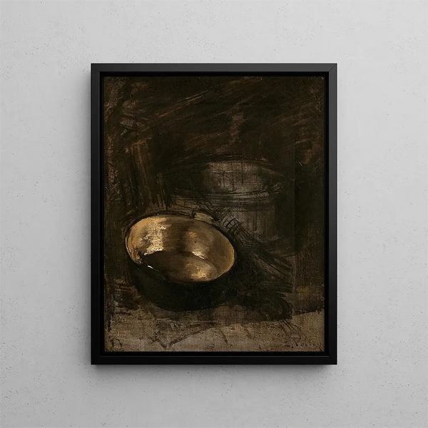 Copper Basin Painting - Antoine Vollon — framed artwork on a wall