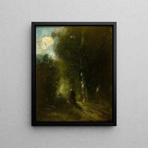 Landscape Painting - Antoine Vollon — framed artwork on a wall