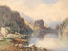 Mountain Lake Painting - Anton Altmann — artwork view