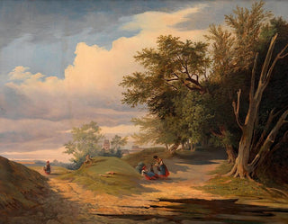 Landscape Painting - Anton Altmann — artwork view