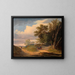 Landscape Painting - Anton Altmann — framed artwork on a wall