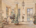 Reception hall in a small castle - Anton Altmann the Younger — artwork view