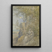 Ascension vers une ruine de château - Anton Burger — framed artwork on a wall