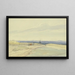 Landscape Painting - Anton Burger — framed artwork on a wall