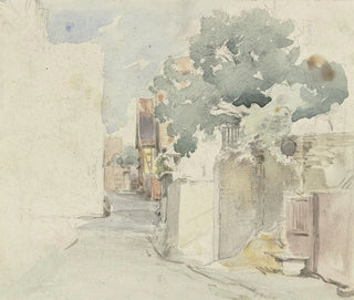 Route du village à Kronberg - Anton Burger — artwork view