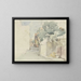 Route du village à Kronberg - Anton Burger — framed artwork on a wall