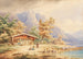 Cabin by the Lake Edge - Anton Doll — artwork view
