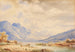 Mountain Lake with Boat Shed - Anton Doll — artwork view