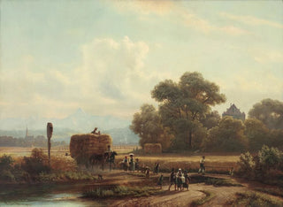 Return of the Harvest at Ascholding - Anton Doll — artwork view