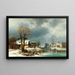 Pleasures on Ice - Anton Doll — framed artwork on a wall