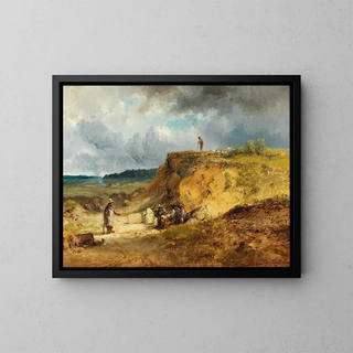 Career near Polling - Anton Doll — framed artwork on a wall