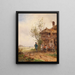 Repos devant l'auberge - Anton Doll — framed artwork on a wall