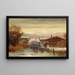View of Hardt on Lake Constance - Anton Doll — framed artwork on a wall