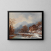 Winter Pleasures - Anton Doll — framed artwork on a wall