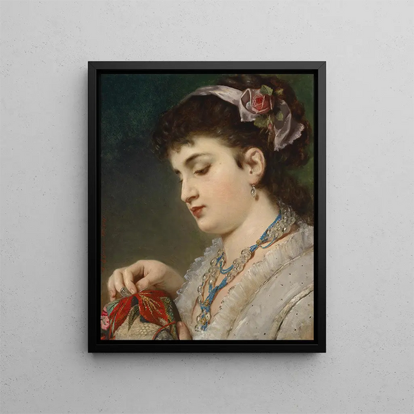 Artisanat - Anton Ebert — framed artwork on a wall