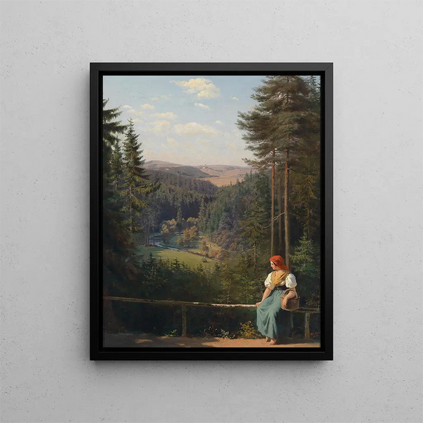 Cas - Anton Ebert — framed artwork on a wall