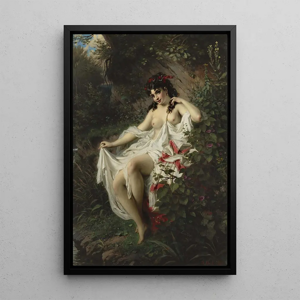 Reproduction of the painting Spring in the Woods - Anton Ebert