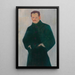 Andreas Thom, writer - Anton Faistauer — framed artwork on a wall