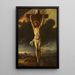 Christ on the Cross - Anton Goubau — framed artwork on a wall