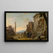 L'étude de l'art à Rome - Anton Goubau — framed artwork on a wall