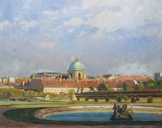 View of the Salésiens Church - Anton Hans Karlinsky — artwork view