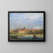 View of the Salésiens Church - Anton Hans Karlinsky — framed artwork on a wall