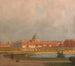 Children playing in the gardens of the Belvedere with Salésien in the background - Anton Hans Karlinsky — artwork view