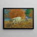 Autumn Painting - Anton Hans Karlinsky — framed artwork on a wall