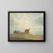 Church in wood near Susenstein - Anton Hans Karlinsky — framed artwork on a wall