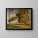 Sunday in the Lobau - Anton Hans Karlinsky — framed artwork on a wall