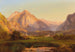 Alpine landscape painting - Anton Hansch — artwork view