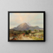 Landscape with Walkers - Anton Hansch — framed artwork on a wall