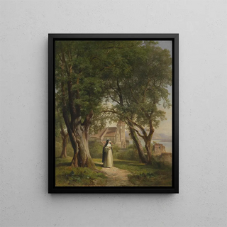 N'est-ce pas ? - Anton Hansch — framed artwork on a wall