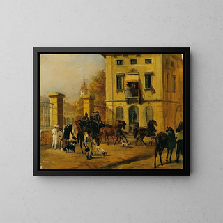 Exit - Anton Hermann Kowalski — framed artwork on a wall