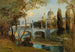 View of the Vienne River and Saint-Charles Church - Anton Hlaváček — artwork view
