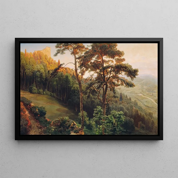 The Habsburgs - Anton Hlaváček — framed artwork on a wall